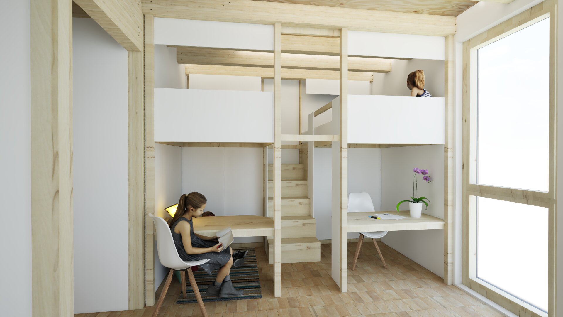 Habiter, ce n’est pas seulement compter des mètres carrés, c’est vivre dans des mètres cubes.